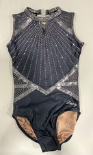 New Girls Gymnastic Darcy Leotard Size 36 ASM