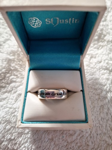 Sterling silver welsh modrwy - sterling,