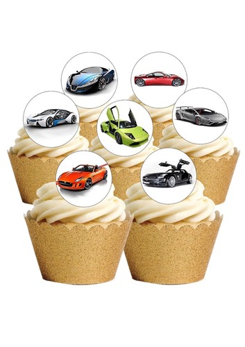 Cake toppers fast sports - cake,