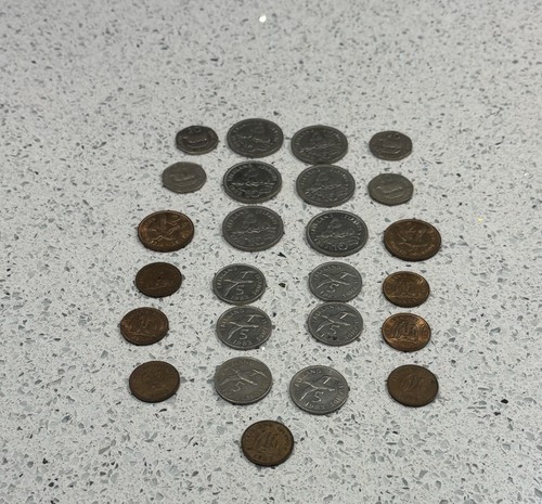 Mixed falkland island coins - mixed,