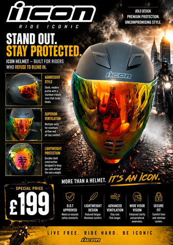 Icon airflite moto - airflite, motorcycle