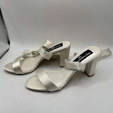 Ivory Satin Shoes, Wedding