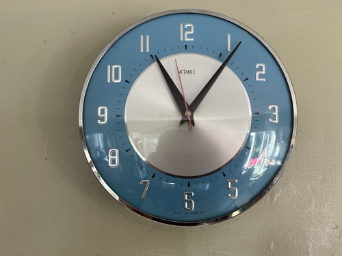 Vintage metamec wall clock - vintage,
