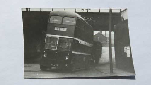 Postcard size photo trolley - postcard,