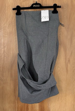 Zara Women's Grey Halter Top