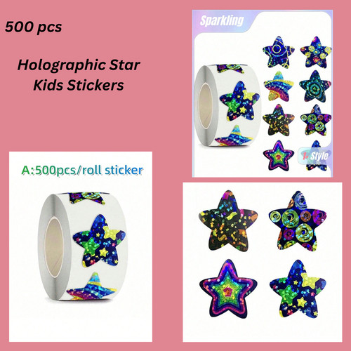 Kaleidoscope holographic star - kaleidoscope,