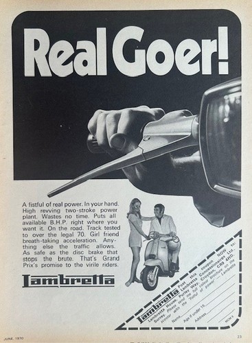Lambretta grand prix - grand, original