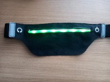 Running Belt With Pouch And Built In Lights
