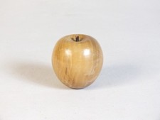 Vintage Turned Wood Apple