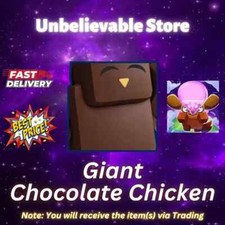 Bubble Gum Simulator Infinity Giant Chocolate Chicken - Bgsi - Cheap