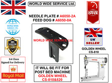 NEEDLE PLATE & FEED DOG