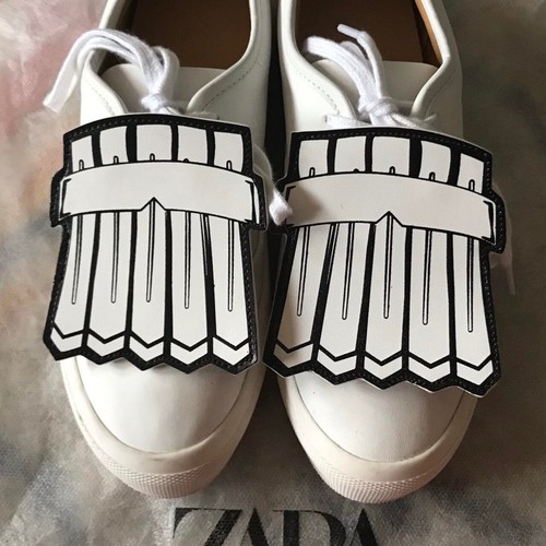 Zara white pop art - zara,