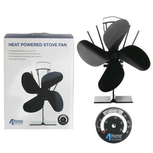Heat powered stove - powered, wood