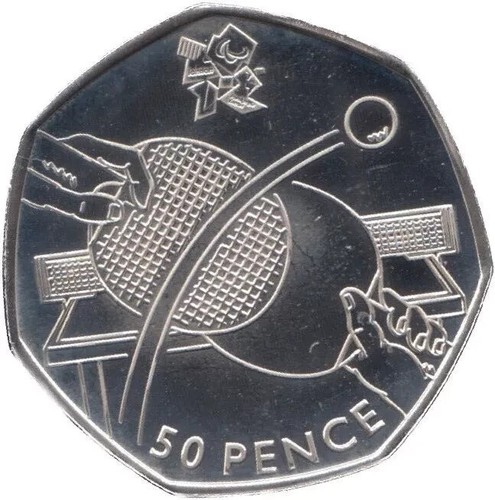 2012 olympic 50p coin - 2012,
