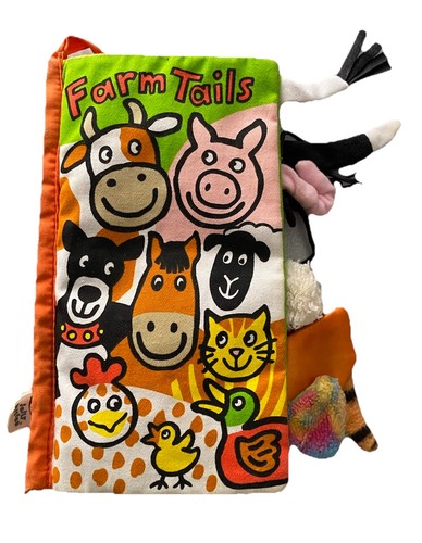 Jellycat baby book farm - baby,
