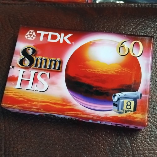 Tdk 8mm blank - tdk,