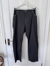 PARAMO Men’s 42R Windproof Water Resistant Grey Trousers Unworn