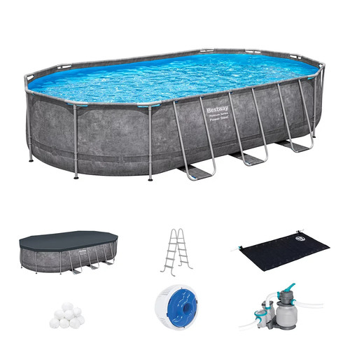 20ft swimming pool heated - 20ft,
