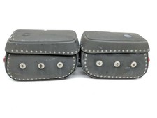 98-03 Honda VT750 Shadow ACE Leatherlyke Saddle Bag Luggage Cases