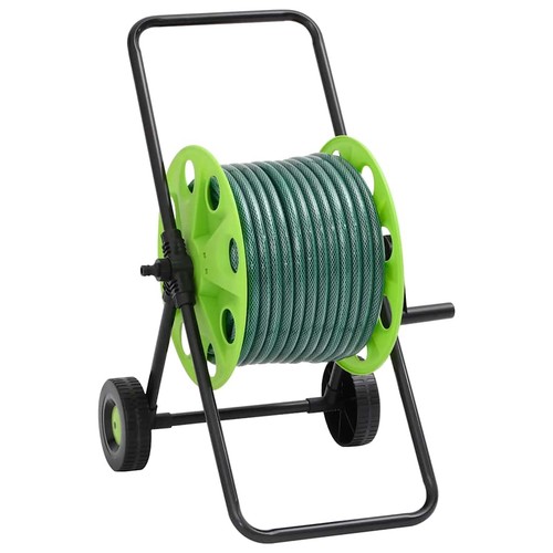 Green hose reel - green,