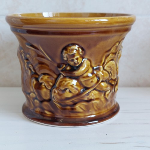 Vintage bretby cherubs horses - vintage,