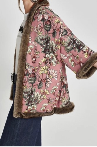 New zara reversible kimono - new,