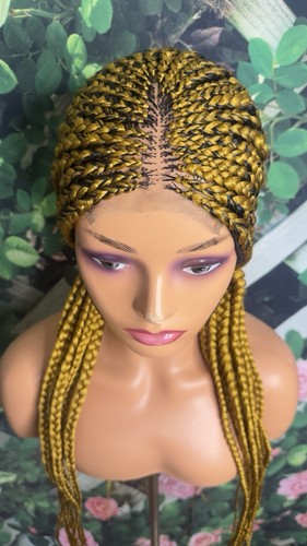 Handmade braided wig golden - handmade,