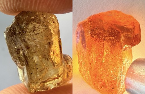 Natural colour change - 9.6,