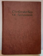 The Greater Key of Solomon 1972 Hardcover