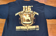 116th Brigade Combat Team Army National Guard  "2 XL T-shirt / Stonewall Jackson