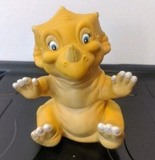 LAND BEFORE TIME Cera Puppet Pizza Hut Amblin Vintage 1988 Dinosaur Rubber Toy