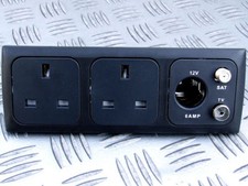 2 x 13A + DC AERIAL SAT C-LINE