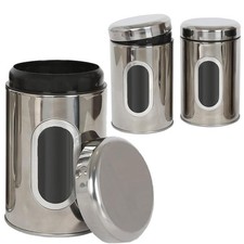 SET OF 3 TEA COFFEE SUGAR