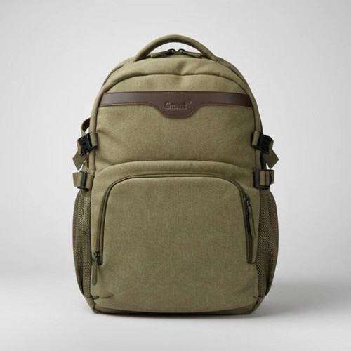 Canvas laptop backpack usb - backpack,