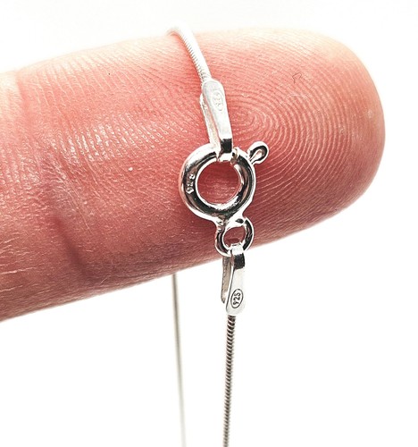 Sterling silver bracelet chain - silver,