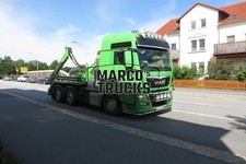 Truck Photo MAN TGX 18.560 Skip Loader Germany Green Tel. #f8cs