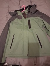 Ausland Ski Jacket In Green &