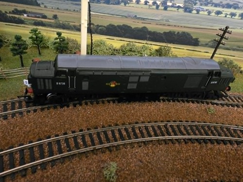 Hornby r348 class green - hornby,