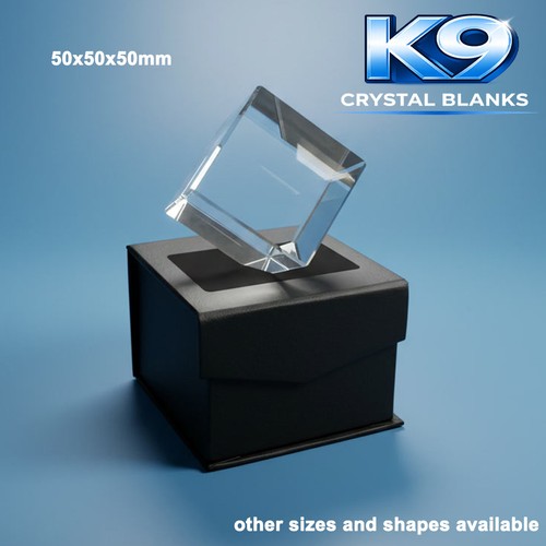 50x50x50mm crystal blanks - |, k9