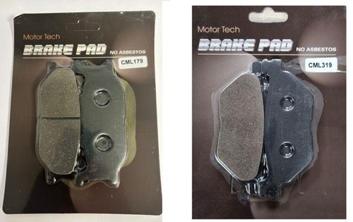 Front rear brake pads - &,