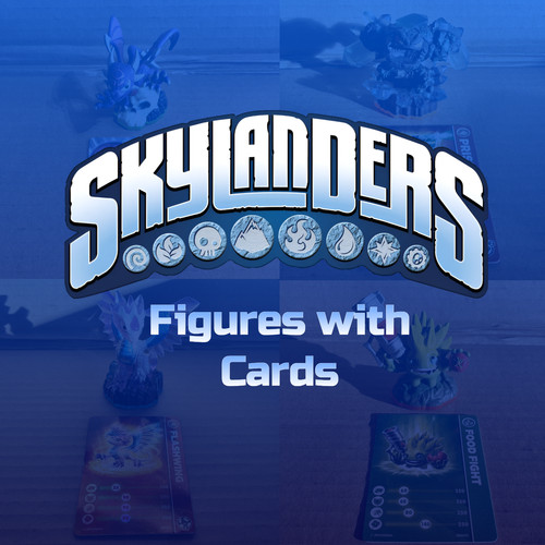 Skylanders with cards - skylanders, (spyro's