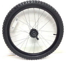 20" Rear Bicycle Black Wheel