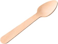 Utopia Birch Wood Teaspoon