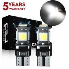 For Toyota C-HR 2017-2024 2x T10 501 LED Number Plate Light Bulbs Bright 6000k