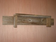 Oak Barn Wood Wall Shelf /
