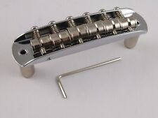 CHROME BRIDGE for Jaguar Jazzmaster Mustang 9.5" Radius 52.5mm or 55mm spacing