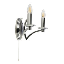 2 Light Chrome Multi Arm