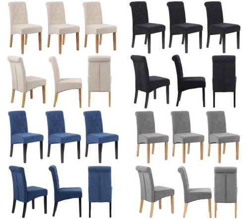Set velvet dining chairs - set,