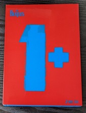 1+ The Beatles 1xCD + 2xDVD / Deluxe Hardback Book Case / Beatles Number 1's 