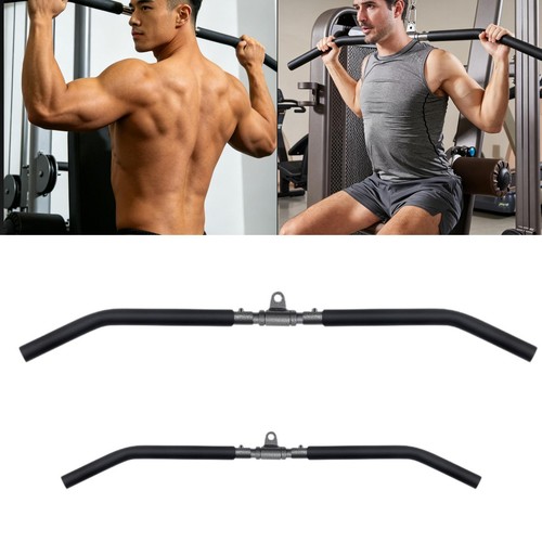 Press down bar rowing - bar, cable